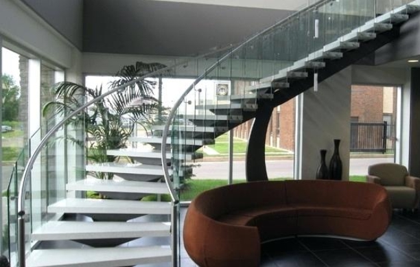 staircase bend glass in coimbatore